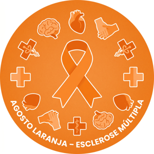 CAPA PAINEL REDONDO AGOSTO LARANJA | TECIDO PREMIUM  | VÁRIOS MODELOS - 1.50X1.50M E 50X50CM