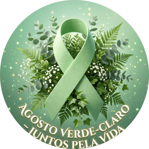 CAPA PAINEL REDONDO AGOSTO VERDE CLARO| TECIDO PREMIUM  | VÁRIOS MODELOS - 1.50X1.50M E 50X50CM