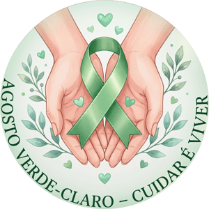 CAPA PAINEL REDONDO AGOSTO VERDE CLARO| TECIDO PREMIUM  | VÁRIOS MODELOS - 1.50X1.50M E 50X50CM