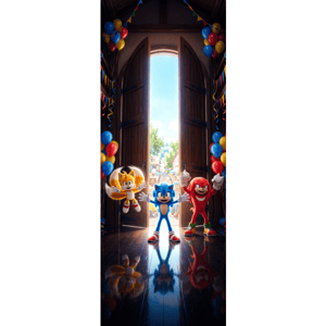 CAPA PAINEL PORTA SONIC | TECIDO PREMIUM  | VÁRIOS MODELOS - 85cm x 2.10M