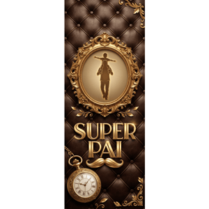 CAPA PAINEL PORTA DIA DOS PAIS | TECIDO PREMIUM  | VÁRIOS MODELOS - 85cm x 2.10M