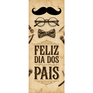 CAPA PAINEL PORTA DIA DOS PAIS | TECIDO PREMIUM  | VÁRIOS MODELOS - 85cm x 2.10M