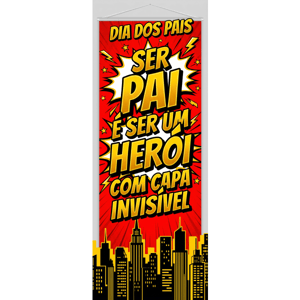 CAPA PAINEL PORTA DIA DOS PAIS | TECIDO PREMIUM  | VÁRIOS MODELOS - 85cm x 2.10M