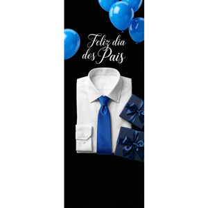CAPA PAINEL PORTA DIA DOS PAIS | TECIDO PREMIUM  | VÁRIOS MODELOS - 85cm x 2.10M
