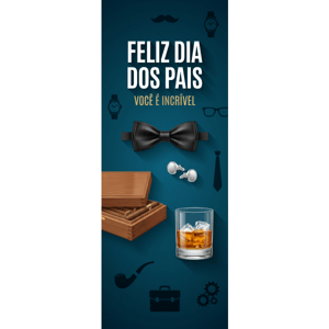 CAPA PAINEL PORTA DIA DOS PAIS | TECIDO PREMIUM  | VÁRIOS MODELOS - 85cm x 2.10M
