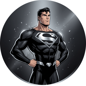 CAPA PAINEL REDONDO SUPERMAN KRIPTO SUPER HOMEM  | TECIDO PREMIUM  | VÁRIOS MODELOS - 1.50X1.50M E 50X50CM