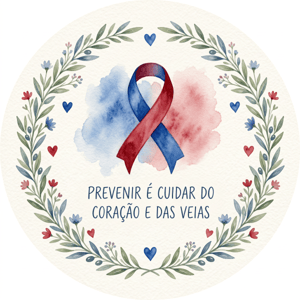 CAPA PAINEL REDONDO AGOSTO AZUL E VERMELHO | TECIDO PREMIUM  | VÁRIOS MODELOS - 1.50X1.50M E 50X50CM