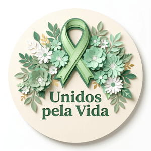 CAPA PAINEL REDONDO AGOSTO VERDE CLARO| TECIDO PREMIUM  | VÁRIOS MODELOS - 1.50X1.50M E 50X50CM
