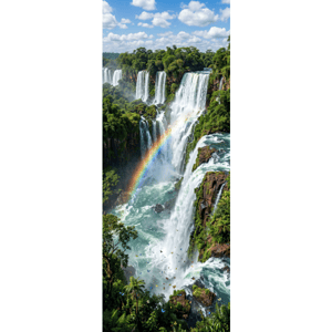 CAPA PAINEL PORTA PAISAGENS | TECIDO PREMIUM  | VÁRIOS MODELOS - 85cm x 2.10M