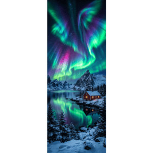 CAPA PAINEL PORTA PAISAGENS | TECIDO PREMIUM  | VÁRIOS MODELOS - 85cm x 2.10M