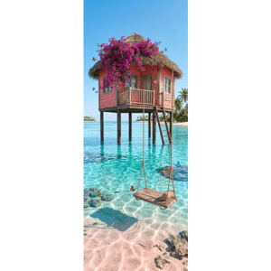 CAPA PAINEL PORTA PAISAGENS | TECIDO PREMIUM  | VÁRIOS MODELOS - 85cm x 2.10M