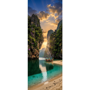 CAPA PAINEL PORTA PAISAGENS | TECIDO PREMIUM  | VÁRIOS MODELOS - 85cm x 2.10M