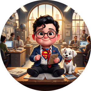 CAPA PAINEL REDONDO SUPERMAN KRIPTO SUPER HOMEM  | TECIDO PREMIUM  | VÁRIOS MODELOS - 1.50X1.50M E 50X50CM