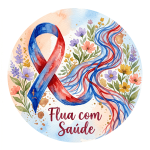CAPA PAINEL REDONDO AGOSTO AZUL E VERMELHO | TECIDO PREMIUM  | VÁRIOS MODELOS - 1.50X1.50M E 50X50CM