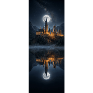 CAPA PAINEL PORTA HARRY POTTER | TECIDO PREMIUM  | VÁRIOS MODELOS - 85cm x 2.10M