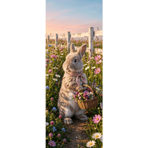 CAPA PAINEL PORTA COELHINHA| TECIDO PREMIUM  | VÁRIOS MODELOS - 85cm x 2.10M