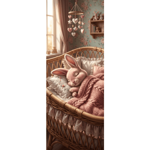 CAPA PAINEL PORTA COELHINHA| TECIDO PREMIUM  | VÁRIOS MODELOS - 85cm x 2.10M