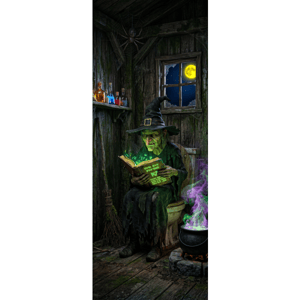 CAPA PAINEL PORTA HALLOWEEN | TECIDO PREMIUM  | VÁRIOS MODELOS - 85cm x 2.10M