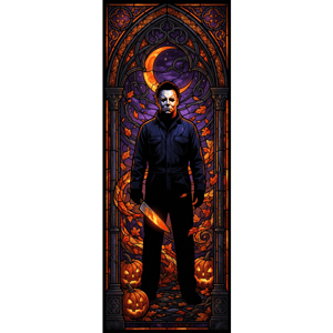 CAPA PAINEL PORTA HALLOWEEN | TECIDO PREMIUM  | VÁRIOS MODELOS - 85cm x 2.10M