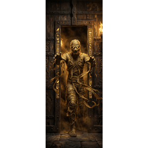 CAPA PAINEL PORTA HALLOWEEN | TECIDO PREMIUM  | VÁRIOS MODELOS - 85cm x 2.10M