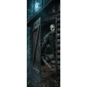 CAPA PAINEL PORTA HALLOWEEN | TECIDO PREMIUM  | VÁRIOS MODELOS - 85cm x 2.10M