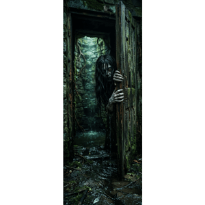 CAPA PAINEL PORTA HALLOWEEN | TECIDO PREMIUM  | VÁRIOS MODELOS - 85cm x 2.10M