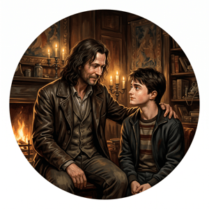 CAPA PAINEL REDONDO HARRY POTTER | TECIDO PREMIUM  | VÁRIOS MODELOS - 1.50X1.50M E 50X50CM