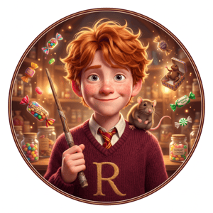 CAPA PAINEL REDONDO HARRY POTTER | TECIDO PREMIUM  | VÁRIOS MODELOS - 1.50X1.50M E 50X50CM
