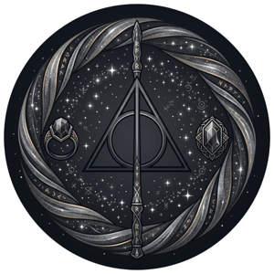 CAPA PAINEL REDONDO HARRY POTTER | TECIDO PREMIUM  | VÁRIOS MODELOS - 1.50X1.50M E 50X50CM