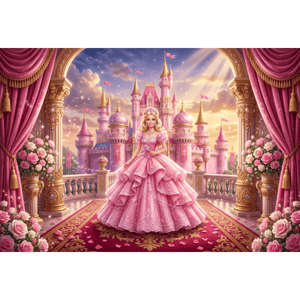 CAPA FUNDO FOTOGRÁFICO HORIZONTAL BARBIE | TECIDO PREMIUM | VÁRIOS MODELOS - 1.50X2.20CM