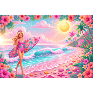 CAPA FUNDO FOTOGRÁFICO HORIZONTAL BARBIE | TECIDO PREMIUM | VÁRIOS MODELOS - 1.50X2.20CM