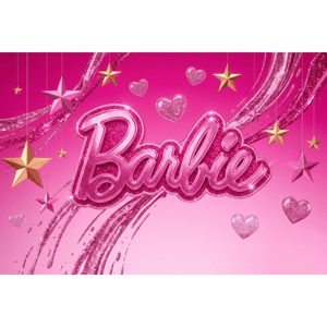 CAPA FUNDO FOTOGRÁFICO HORIZONTAL BARBIE | TECIDO PREMIUM | VÁRIOS MODELOS - 1.50X2.20CM