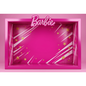 CAPA FUNDO FOTOGRÁFICO HORIZONTAL BARBIE | TECIDO PREMIUM | VÁRIOS MODELOS - 1.50X2.20CM