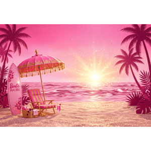 CAPA FUNDO FOTOGRÁFICO HORIZONTAL BARBIE | TECIDO PREMIUM | VÁRIOS MODELOS - 1.50X2.20CM