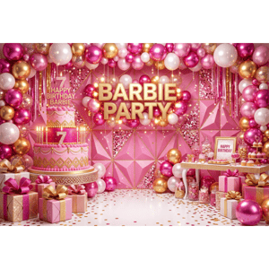 CAPA FUNDO FOTOGRÁFICO HORIZONTAL BARBIE | TECIDO PREMIUM | VÁRIOS MODELOS - 1.50X2.20CM
