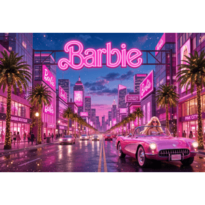 CAPA FUNDO FOTOGRÁFICO HORIZONTAL BARBIE | TECIDO PREMIUM | VÁRIOS MODELOS - 1.50X2.20CM