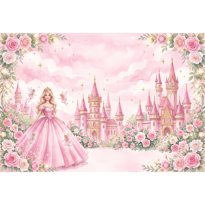CAPA FUNDO FOTOGRÁFICO HORIZONTAL BARBIE | TECIDO PREMIUM | VÁRIOS MODELOS - 1.50X2.20CM