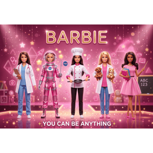 CAPA FUNDO FOTOGRÁFICO HORIZONTAL BARBIE | TECIDO PREMIUM | VÁRIOS MODELOS - 1.50X2.20CM
