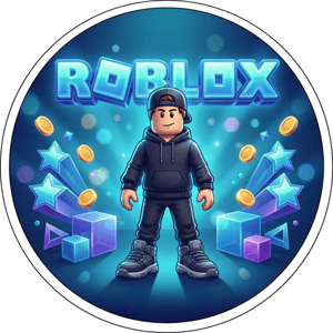 CAPA PAINEL REDONDO ROBLOX | TECIDO PREMIUM  | VÁRIOS MODELOS - 1.50X1.50M E 50X50CM