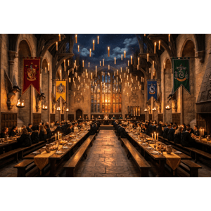 CAPA FUNDO FOTOGRÁFICO HORIZONTAL HARRY POTTER | TECIDO PREMIUM | VÁRIOS MODELOS - 1.50X2.20CM