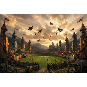 CAPA FUNDO FOTOGRÁFICO HORIZONTAL HARRY POTTER | TECIDO PREMIUM | VÁRIOS MODELOS - 1.50X2.20CM