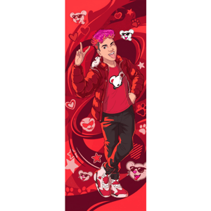 CAPA PAINEL PORTA EMILLY VICK | TECIDO PREMIUM  | VÁRIOS MODELOS - 85cm x 2.10M