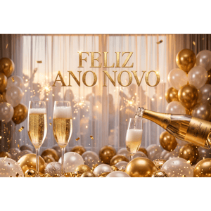 CAPA FUNDO FOTOGRÁFICO HORIZONTAL ANO NOVO | TECIDO PREMIUM | VÁRIOS MODELOS - 1.50X2.20CM