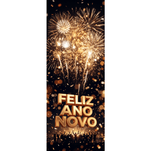 CAPA PAINEL PORTA ANO NOVO| TECIDO PREMIUM  | VÁRIOS MODELOS - 85cm x 2.10M
