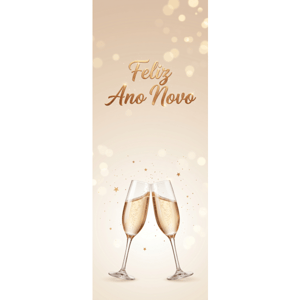 CAPA PAINEL PORTA ANO NOVO| TECIDO PREMIUM  | VÁRIOS MODELOS - 85cm x 2.10M