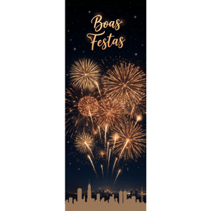 CAPA PAINEL PORTA ANO NOVO| TECIDO PREMIUM  | VÁRIOS MODELOS - 85cm x 2.10M
