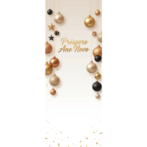 CAPA PAINEL PORTA ANO NOVO| TECIDO PREMIUM  | VÁRIOS MODELOS - 85cm x 2.10M
