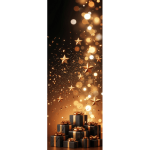 CAPA PAINEL PORTA ANO NOVO| TECIDO PREMIUM  | VÁRIOS MODELOS - 85cm x 2.10M