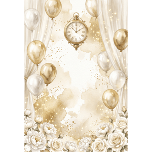 CAPA FUNDO FOTOGRÁFICO VERTICAL ANO NOVO | TECIDO PREMIUM | VÁRIOS MODELOS - 1.50X2.20CM