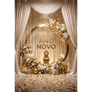 CAPA FUNDO FOTOGRÁFICO VERTICAL ANO NOVO | TECIDO PREMIUM | VÁRIOS MODELOS - 1.50X2.20CM